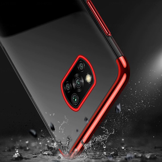 CaseUp Xiaomi Poco X3 Pro Kılıf Laser Glow Siyah 5